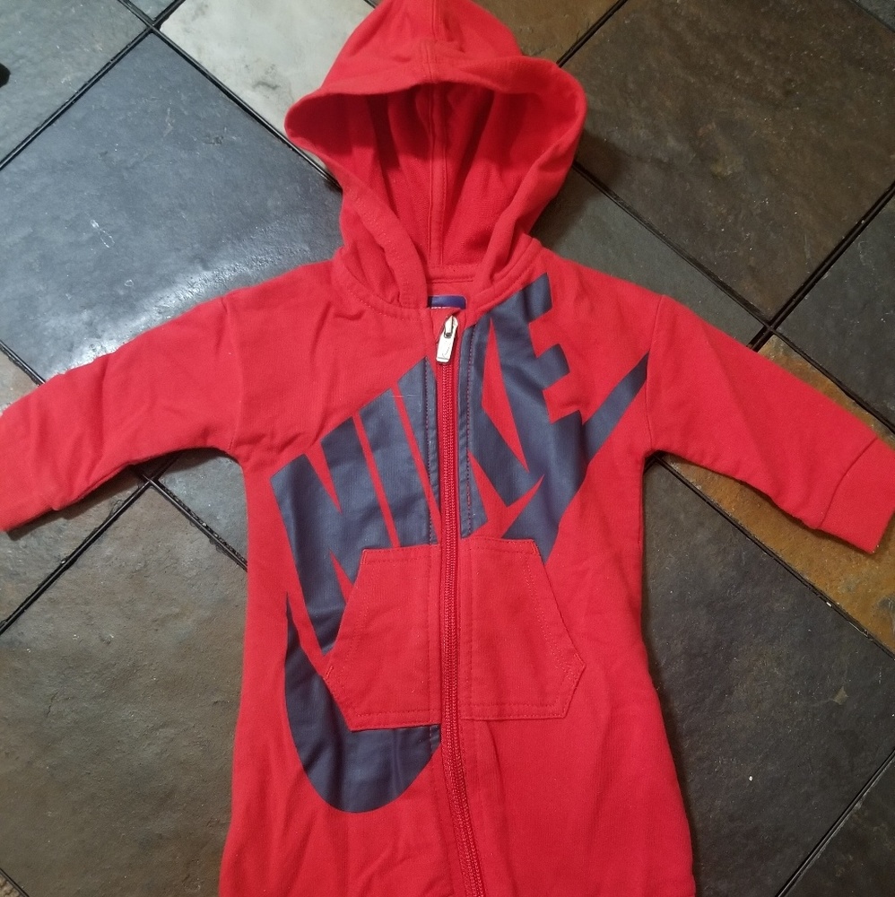 Nike Hooded Zip Up Jumpsuit